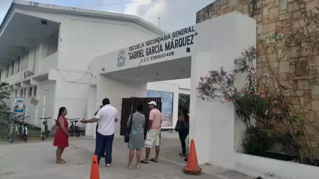 Sindicalizados de la educación en Playa del Carmen están en contra de instalar cámaras