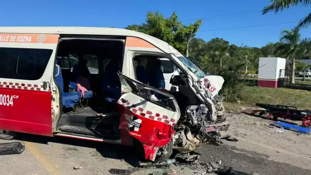 20 heridos en accidente