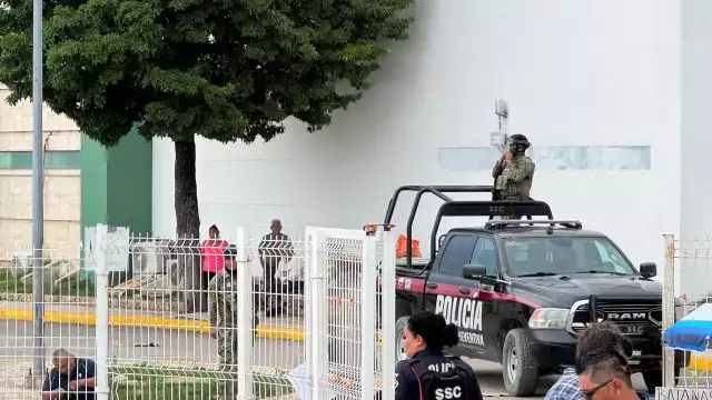Reportan movilización policíaca en el Hospital General de Cancún
