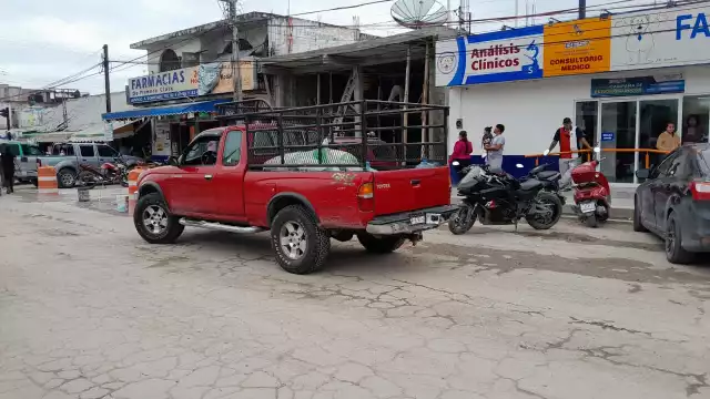 Motociclista lesionado