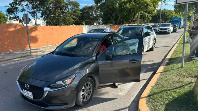 Santa Rita: accidente por alcance congestiona cruce de avenidas