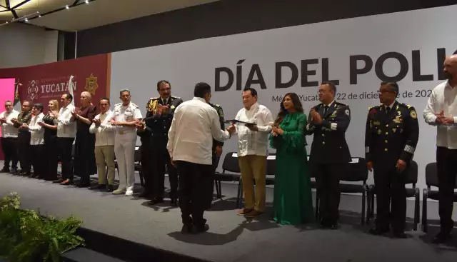 Se reconocieron la buena labor de los policías yucatecos