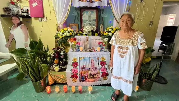Hortensia Domínguez Nieves asegura que seguirá la tradición “mientras Dios se lo permita Hortensia Domínguez Nieves asegura que seguirá la tradición “mientras Dios se lo permita