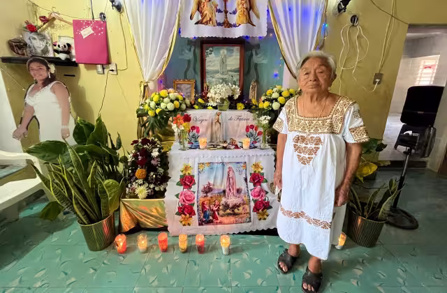 Hortensia Domínguez Nieves asegura que seguirá la tradición “mientras Dios se lo permita