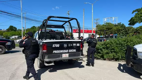 Los hechos ocurrieron en la avenida José López Portillo con cruce con Nichupté Los hechos ocurrieron en la avenida José López Portillo con cruce con Nichupté