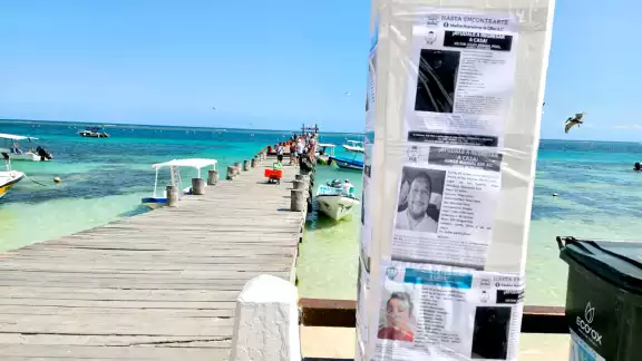 En sitios concurridos colocaron información de los extraviados