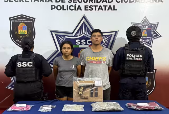 Los detenidos fueron identificados como Nancy Jedith "N" y Julio César "N"