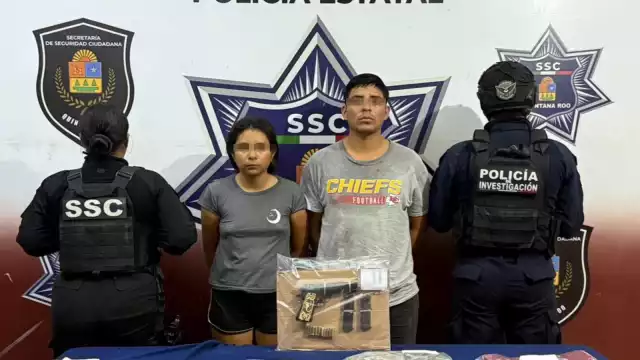 Los detenidos fueron identificados como Nancy Jedith "N" y Julio César "N"