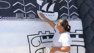 Dan "manita de gato" a parador fotográfica de Sabancuy 