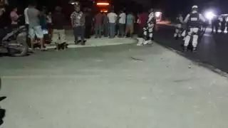 Guardia Nacional reprime bloqueo en tramo carretero de Chetumal