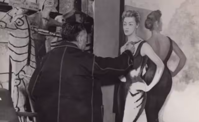 En 1956 se realizó un retrato de Silvia Pinal por Diego Rivera.