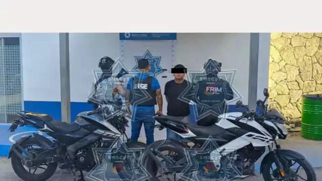 Román “N” fue detenido y puesto a disposición de la FGE de Q. Roo