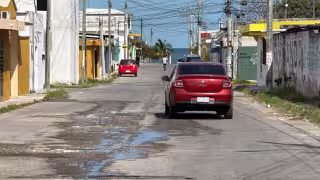 Reportan fuga de agua en colonia San Patricio, en Champotón.