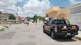 La SSP y Protección Civil Yucatán atendieron la fuga de gas en el Centro de Mérida