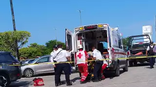 El área fue acordonada