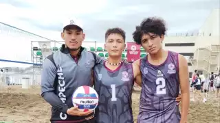 Campeche inicia participación en Olimpiada CONADE 2025 con victoria en voleibol de playa