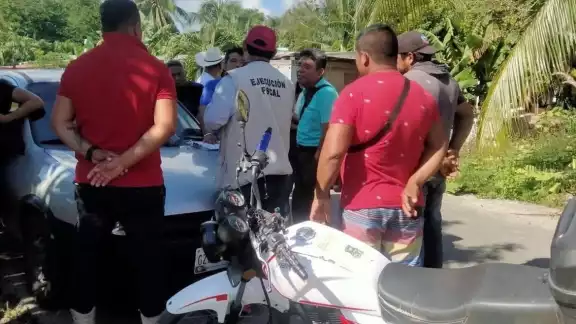 el mismo comisariado ejidal, Ezequiel Seba, intercedió para que los pobladores no fueran afectados