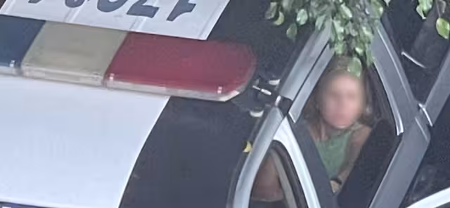 La mujer fue viralizada por arrastrar un perro con su camioneta