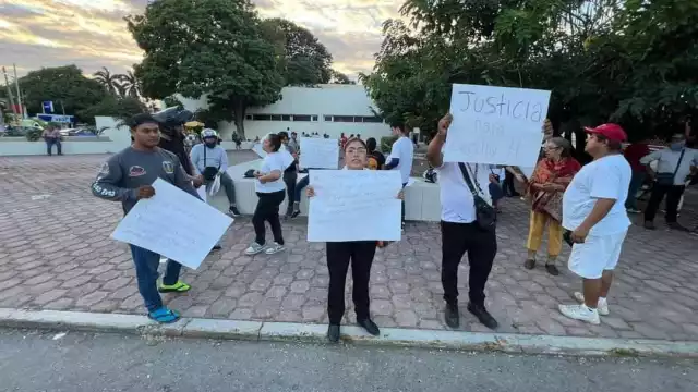 Familiares de la víctima exigen justicia