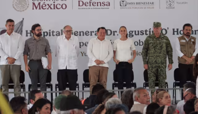 Joaquín Díaz Mena agradeció a la presidenta Claudia Sheinbaum por el apoyo para Yucatán