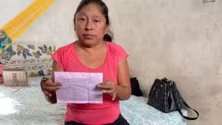 Ana María Coh Coh, una mujer diabética, fue mordida por el perro de una educadora en Hopelchén