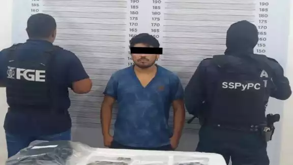 La detención de David Enrique “N” se llevó a cabo durante un operativo de vigilancia