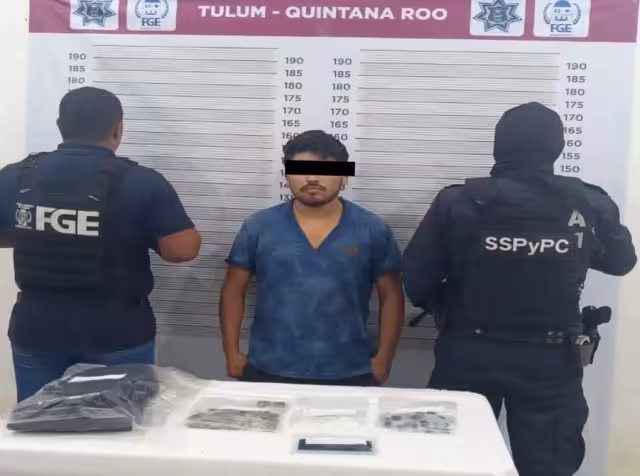 La detención de David Enrique “N” se llevó a cabo durante un operativo de vigilancia