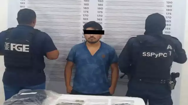 La detención de David Enrique “N” se llevó a cabo durante un operativo de vigilancia