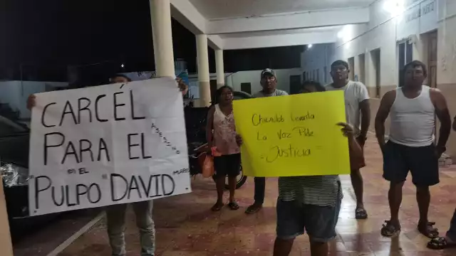Ciudadanos exigen expulsar a El Pulpo de Chicxulub Puerto por ser presunto culpable de asesinato