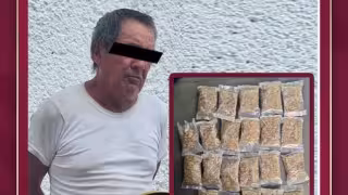La captura ocurrió cerca del mercado Pedro Sáinz de Baranda.