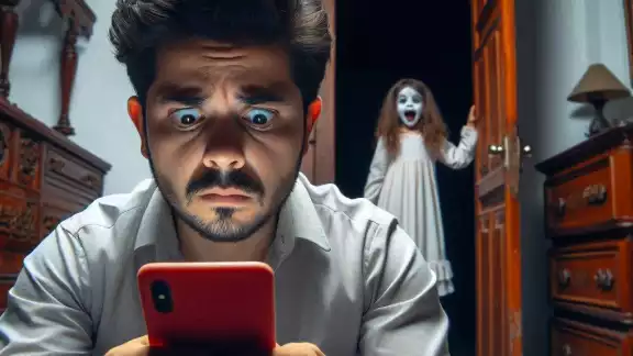 Luego de revisar el video, el hombre se percató que logró captar un sonido aterrador Luego de revisar el video, el hombre se percató que logró captar un sonido aterrador