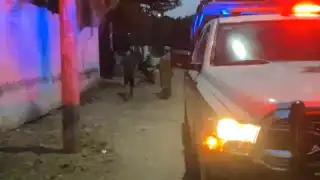 Elementos policiacos y del DIF llegaron al lugar de los hechos.