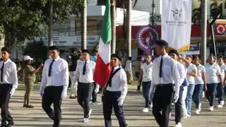 Playa del Carmen: Desfile conmemorativo a la Independencia de México contó con más de 4 mil participantes