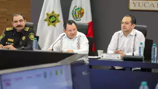 Joaquín Díaz Mena llama a redoblar esfuerzos para preservar la seguridad en Yucatán en 2026
