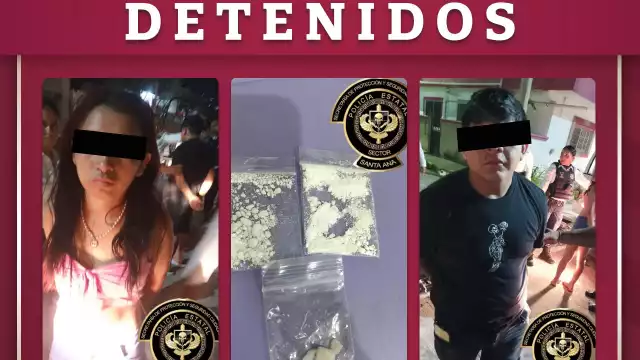 Dos jóvenes fueron detenidos en Campeche por presuntos delitos de narcomenudeo.
