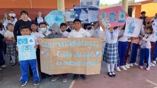 “La defensa del agua tiene rostro de mujer”, alumno de Hopelchén alerta sobre contaminación del agua en Los Chenes
