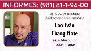 Buscan a Lao Iván Chang Mote; desapareció cuando viajaba a Candelaria