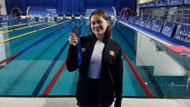 Silvana López gana plata en Mundial de Paranatación en Jalisco