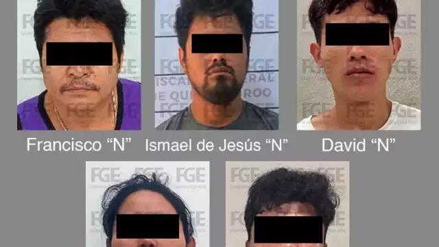 Debido a la presunta posesión de drogas entre estas marihuana y cocaína, fueron detenidos