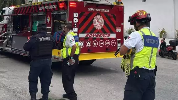 Los cuerpos de emergencia llegaron rápido al lugar para atender el llamado de auxilio.