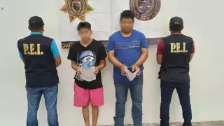 Detienen a jardineros en Mérida por robo de equipo especializado valuado en un millón de pesos