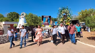 Con misa y procesión Kankí, Tenabo celebra más de 50 años de tradición en honor a la Virgen de la Candelaria