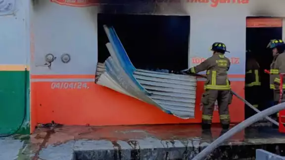 Vecinos de la Supermanzana 308 logran evitar incendio de tortillería en Cancún.