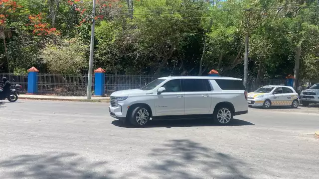 AMLO llegó a Chetumal en una breve visita