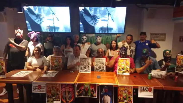 Corsario junior, reconoció  la presencia de los luchadores "La Puerquiza Extrema" junto con los "Hijos de la Calle"