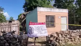 Una de las propiedades cateadas y aseguradas por la Fiscalía General del Estado.