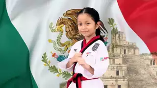Andrea Carolina Delgado Rico, originaria de Campeche, representará a México en el Abierto Panamericano de Poomsae Cadete Jr. 2025