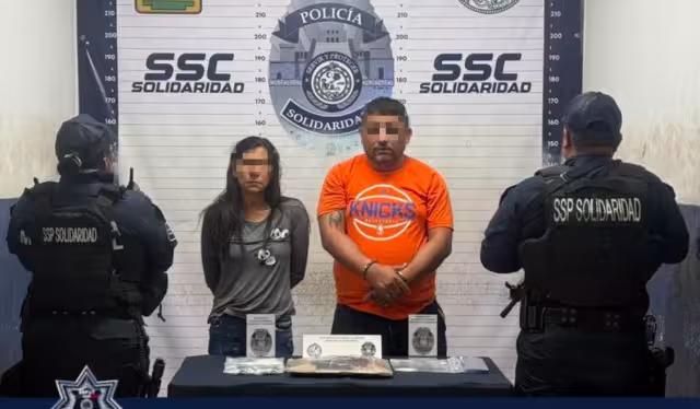 Las dosis de los presuntos narcóticos, fueron detectadas como marihuana y cristal