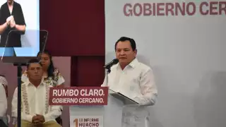 Primer Informe de Gobierno de Joaquín Díaz Mena: resumen en frases