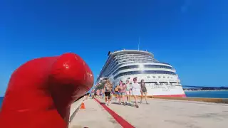 Crucero ‘Carnival Breeze’ llega a Progreso con más de 4 mil pasajeros